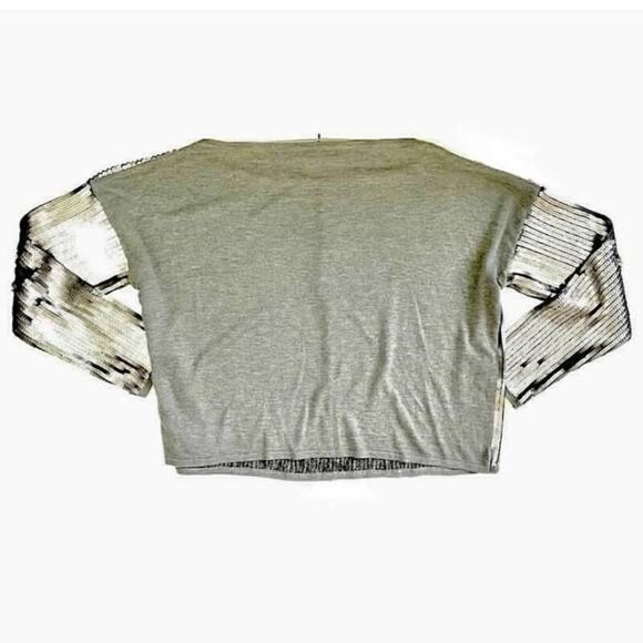 Prins Metallic Sequin Off The Shoulder Top - Picture 4 of 5